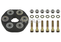 Rep. Set Hardy disc/Rubber shaft coupling