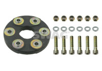 Rep. Set Hardy disc/Rubber shaft coupling