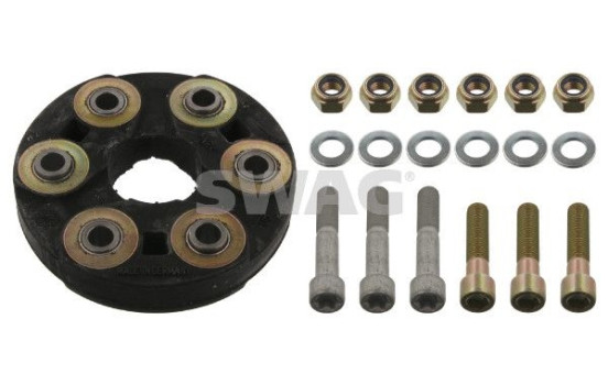 Rep. Set Hardy disc/Rubber shaft coupling