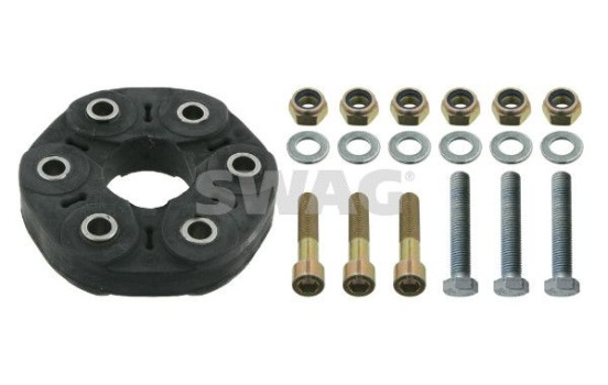 Rep. Set Hardy disc/Rubber shaft coupling