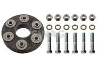 Rep. Set Hardy disc/Rubber shaft coupling