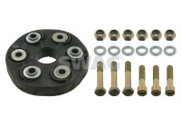 Rep. Set Hardy disc/Rubber shaft coupling