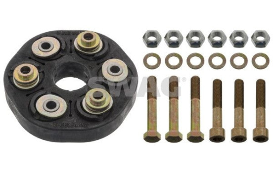 Rep. Set Hardy disc/Rubber shaft coupling