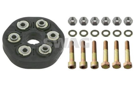 Rep. Set Hardy disc/Rubber shaft coupling