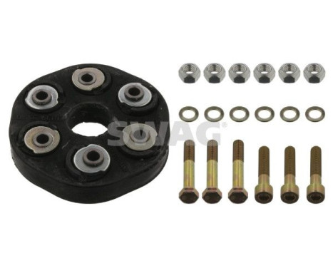 Rep. Set Hardy disc/Rubber shaft coupling