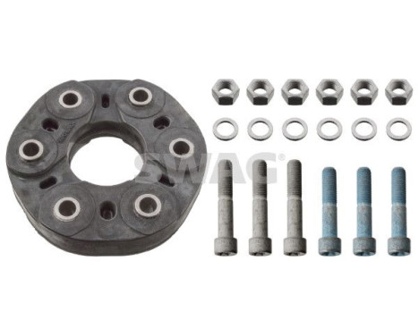 Rep. Set Hardy disc/Rubber shaft coupling