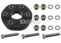 Rep. Set Hardy disc/Rubber shaft coupling