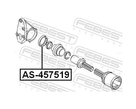 Stabiliser, drive shaft, Image 3