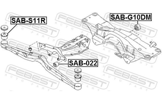 Mount, differential