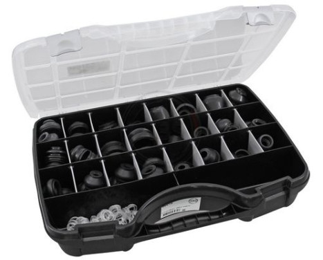 Assortment of steering knuckle and tie rod end boots