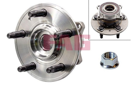 Wheel bearing 713 6980 10 FAG