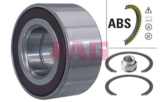 Wheel bearing 713606390 FAG, Image 2