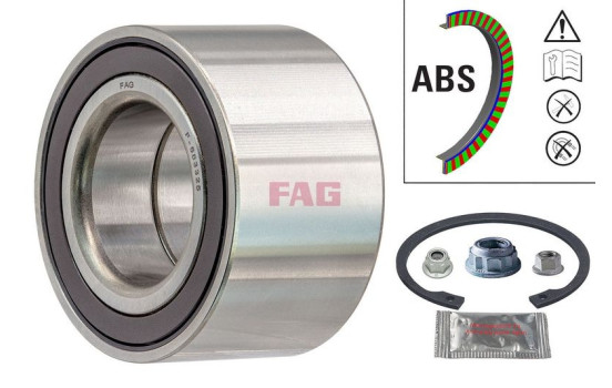 Wheel bearing 713610950 FAG, Image 2