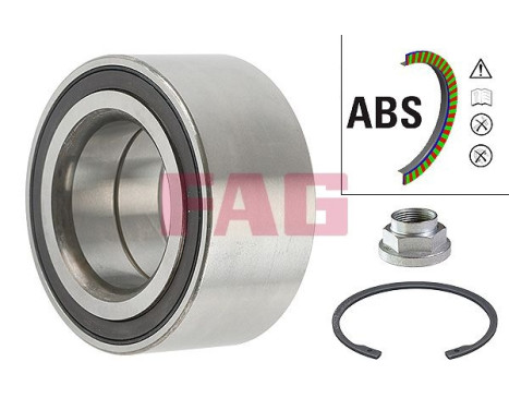 Wheel bearing 713627150 FAG, Image 2