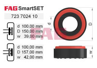 Wheel bearing 723 7024 10 FAG