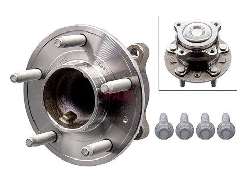 Wheel bearing CHEVROLET 713645150 FAG, Image 2