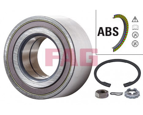 Wheel Bearing Kit 713640180 FAG, Image 2