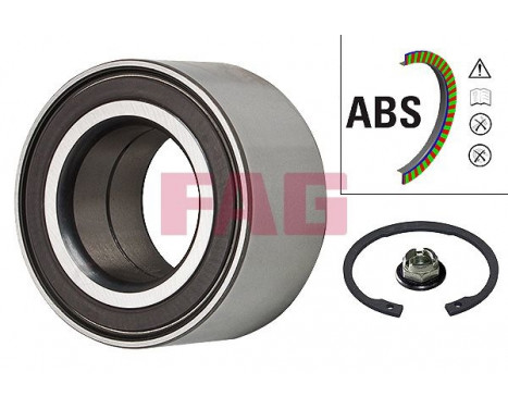 Wheel Bearing Kit 713678100 FAG, Image 2