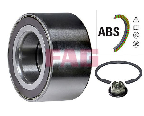 Wheel Bearing Kit 713678870 FAG, Image 2