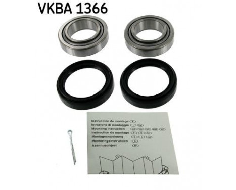 Wheel Bearing Kit VKBA 1366 SKF, Image 2