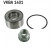 Wheel Bearing Kit VKBA 1401 SKF, Thumbnail 2