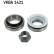 Wheel Bearing Kit VKBA 1431 SKF, Thumbnail 2