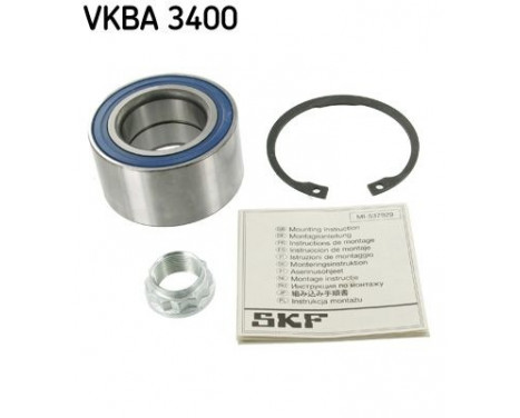 Wheel Bearing Kit VKBA 3400 SKF, Image 2