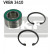 Wheel Bearing Kit VKBA 3410 SKF, Thumbnail 2