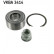 Wheel Bearing Kit VKBA 3414 SKF, Thumbnail 2