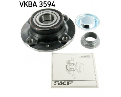 Wheel Bearing Kit VKBA 3594 SKF, Image 2