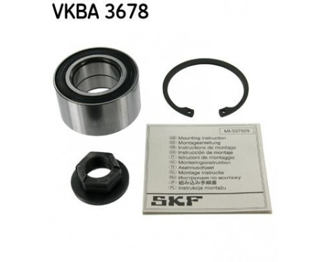 Wheel Bearing Kit VKBA 3678 SKF, Image 2