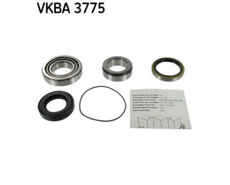 Wheel Bearing Kit VKBA 3775 SKF, Image 2