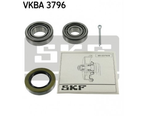 Wheel Bearing Kit VKBA 3796 SKF, Image 2
