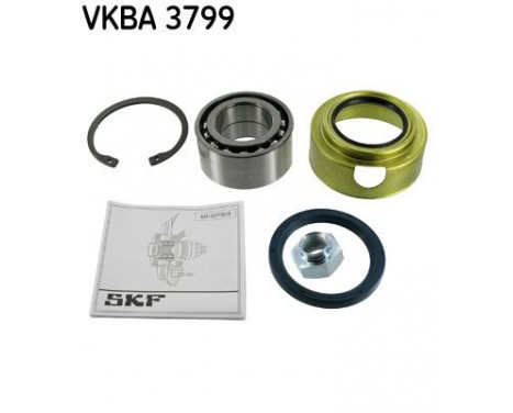Wheel Bearing Kit VKBA 3799 SKF, Image 2