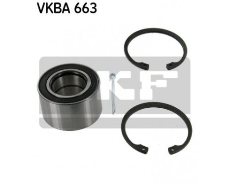 Wheel Bearing Kit VKBA 663 SKF, Image 2