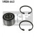 Wheel Bearing Kit VKBA 663 SKF, Thumbnail 2