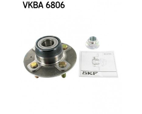 Wheel Bearing Kit VKBA 6806 SKF, Image 2