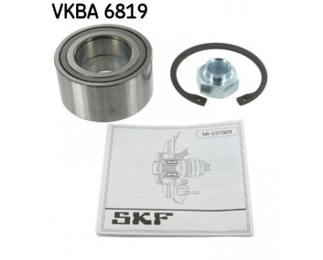 Wheel Bearing Kit VKBA 6819 SKF, Image 2