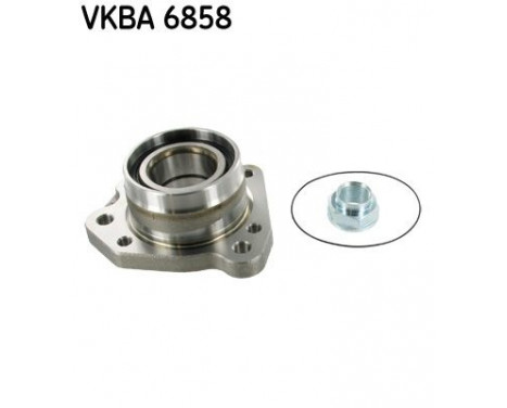 Wheel Bearing Kit VKBA 6858 SKF, Image 2