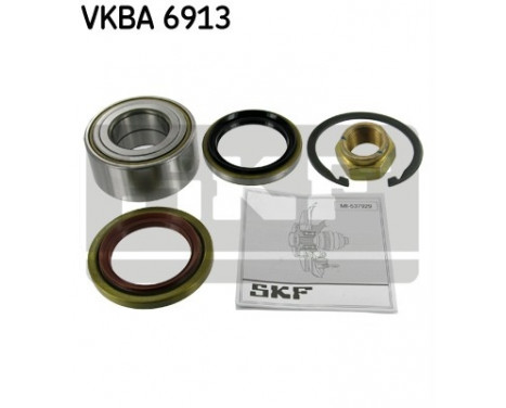 Wheel Bearing Kit VKBA 6913 SKF, Image 2
