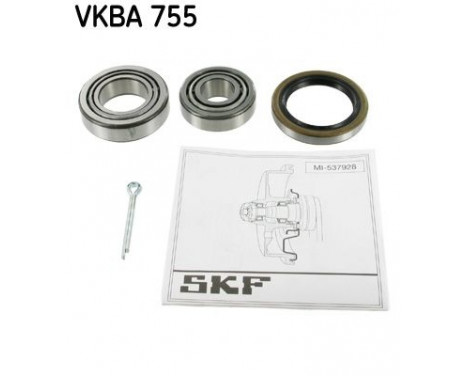 Wheel Bearing Kit VKBA 755 SKF, Image 3