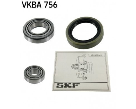 Wheel Bearing Kit VKBA 756 SKF, Image 2