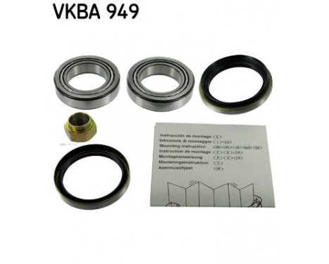 Wheel Bearing Kit VKBA 949 SKF, Image 2