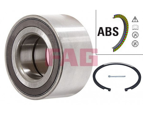 Wheel bearing NISSAN 713 6330 60 FAG, Image 2