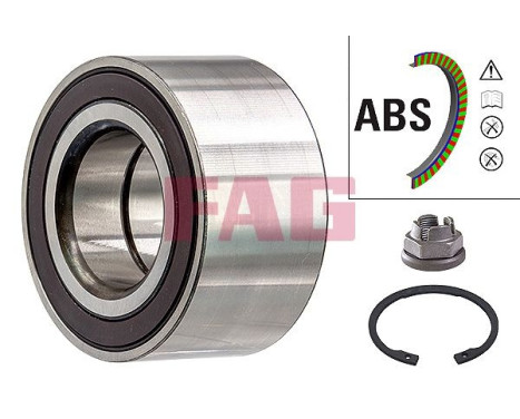 Wheel bearing set 713633260 FAG