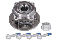 wheel bearing set with ABS impulse ring and mounting material 182438 FEBI