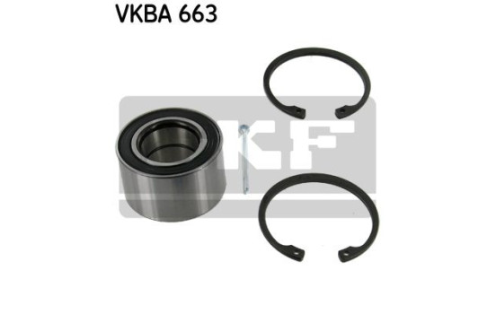 Wheel bearing VKBA 663 SKF, Image 2