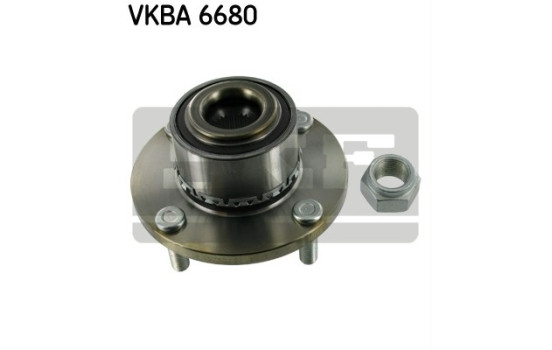 Wheel bearing VKBA 6680 SKF