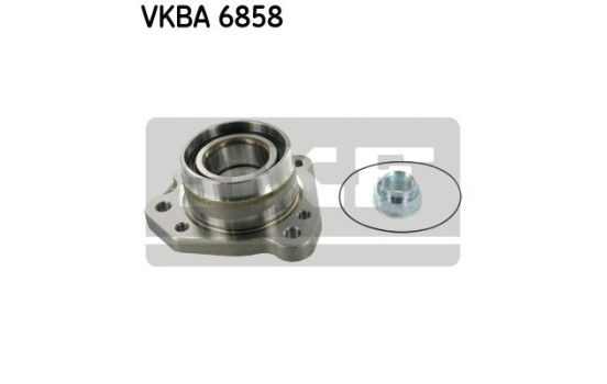 Wheel bearing VKBA 6858 SKF