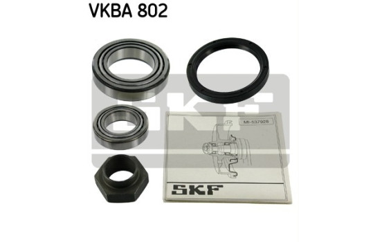 Wheel bearing VKBA 802 SKF
